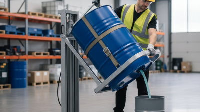 How to Use a Drum Tilter for Efficient Loading and Unloading?