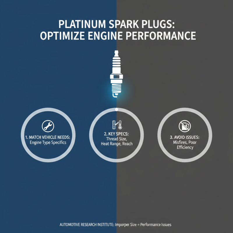 How to Choose the Right Platinum Spark Plugs for Your Vehicle?