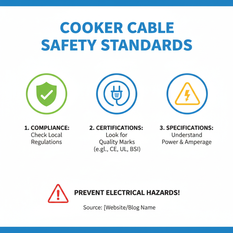 How to Choose the Right Cooker Cable for Your Needs?