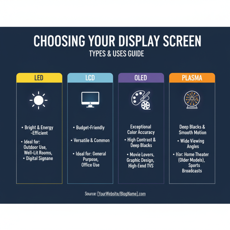 How to Choose the Right Display Screen for Your Needs?