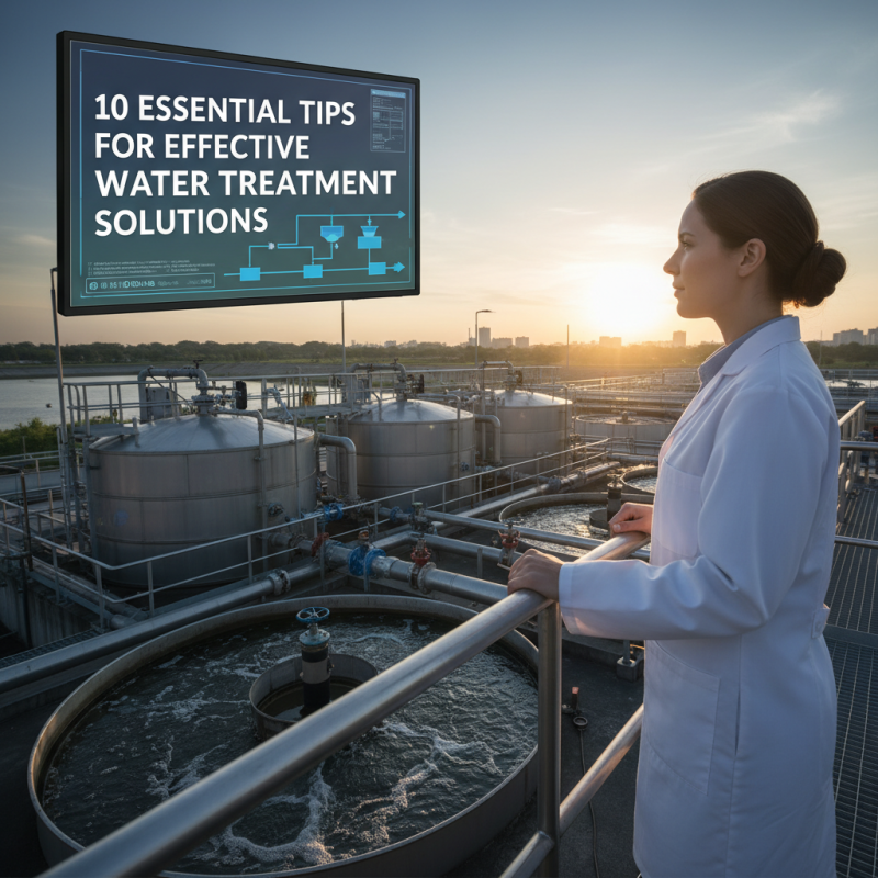10 Essential Tips for Effective Water Treatment Solutions?