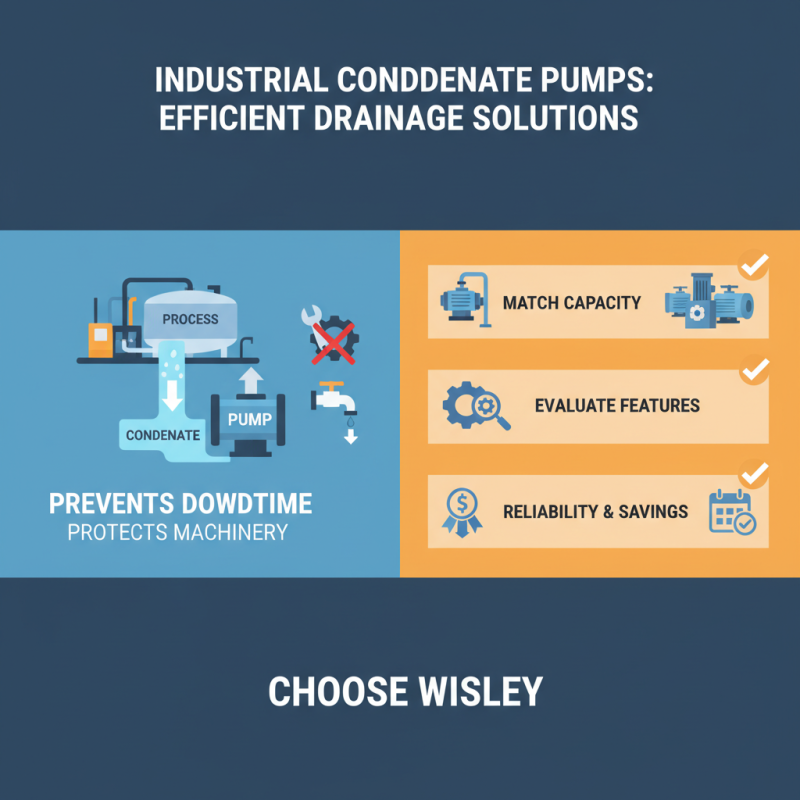 Best Industrial Condensate Pumps for Efficient Drainage Solutions?