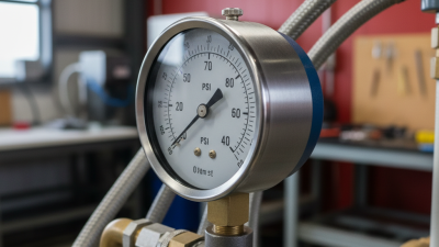 What is an air pressure gauge and how does it work?