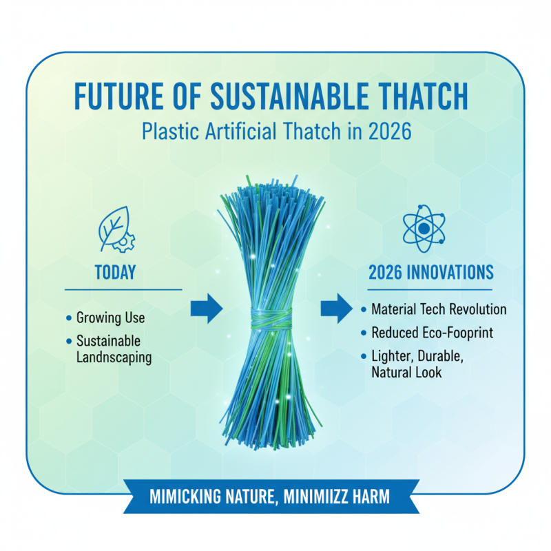 2026 Top Trends in Plastic Artificial Thatch for Sustainable Landscaping?