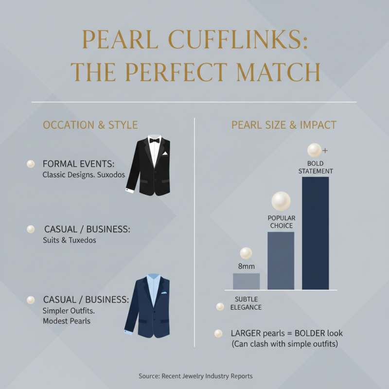 How to Choose the Perfect Pearl Cufflinks for Any Occasion?