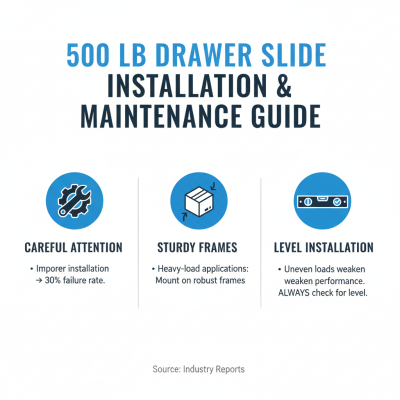 How to Choose 500 Pound Drawer Slides for Heavy Load Applications?