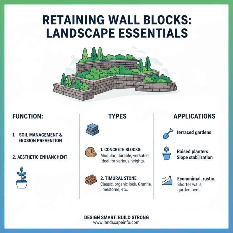 What is a Retaining Wall Blocks Guide for Your Landscape Design?