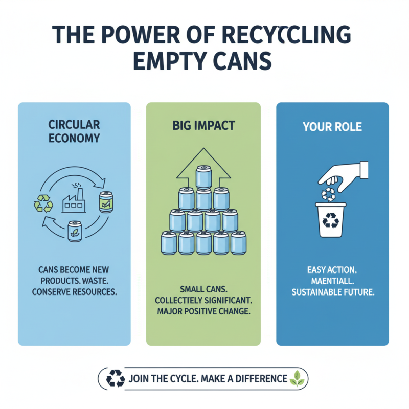 What is the Purpose of Empty Cans in Recycling?