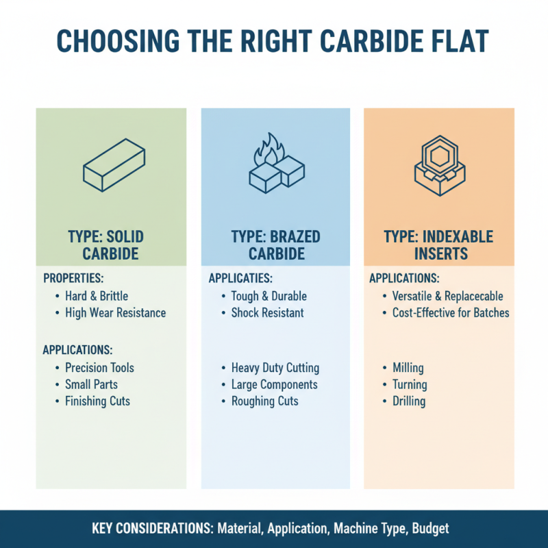 How to Choose the Right Carbide Flat for Your Needs?