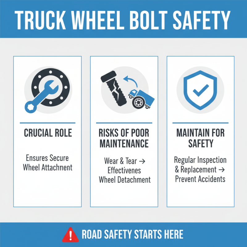 Why is the Truck Wheel Bolt Essential for Vehicle Safety?