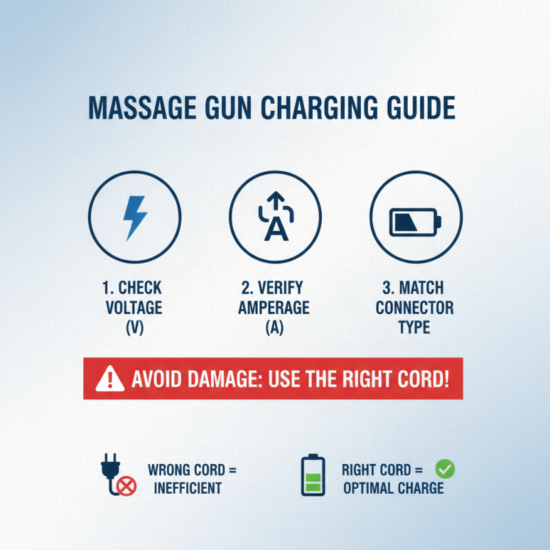 10 Essential Tips for Choosing the Right Massage Gun Charging Cord