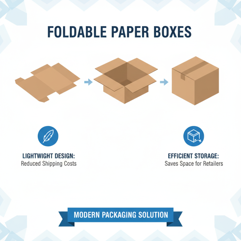 Why Choose a Foldable Paper Box for Your Packaging Needs?