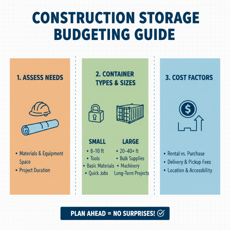 How to Choose the Best Construction Storage Containers for Your Project?