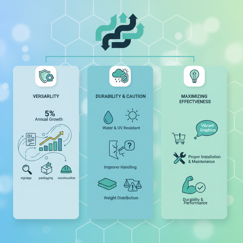 Top Tips for Using Corrugated Plastic Effectively?