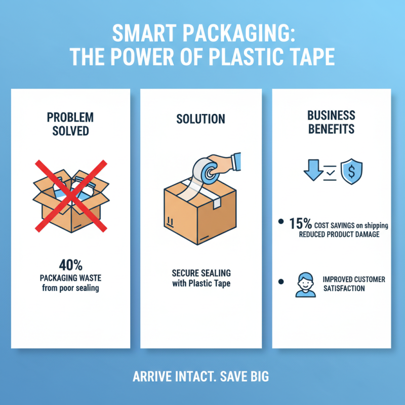Why Use Plastic Tape For Packaging in Your Business?