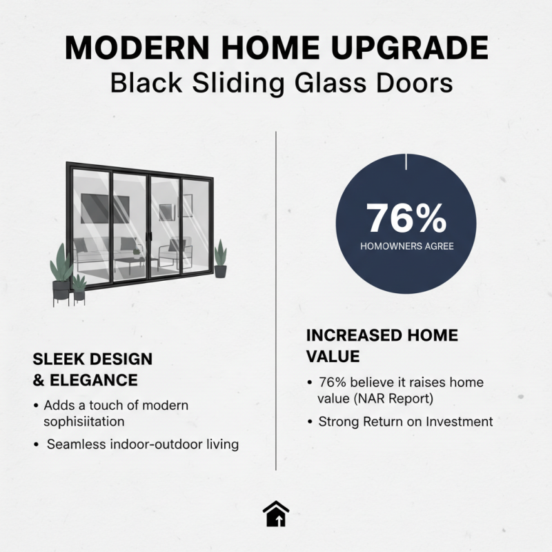 Top Benefits of Black Sliding Glass Doors for Modern Homes