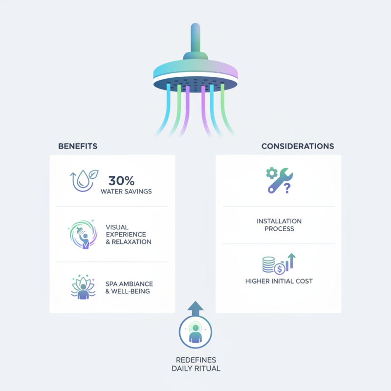 Why Choose a Led Shower Head for Your Bathroom Upgrade?