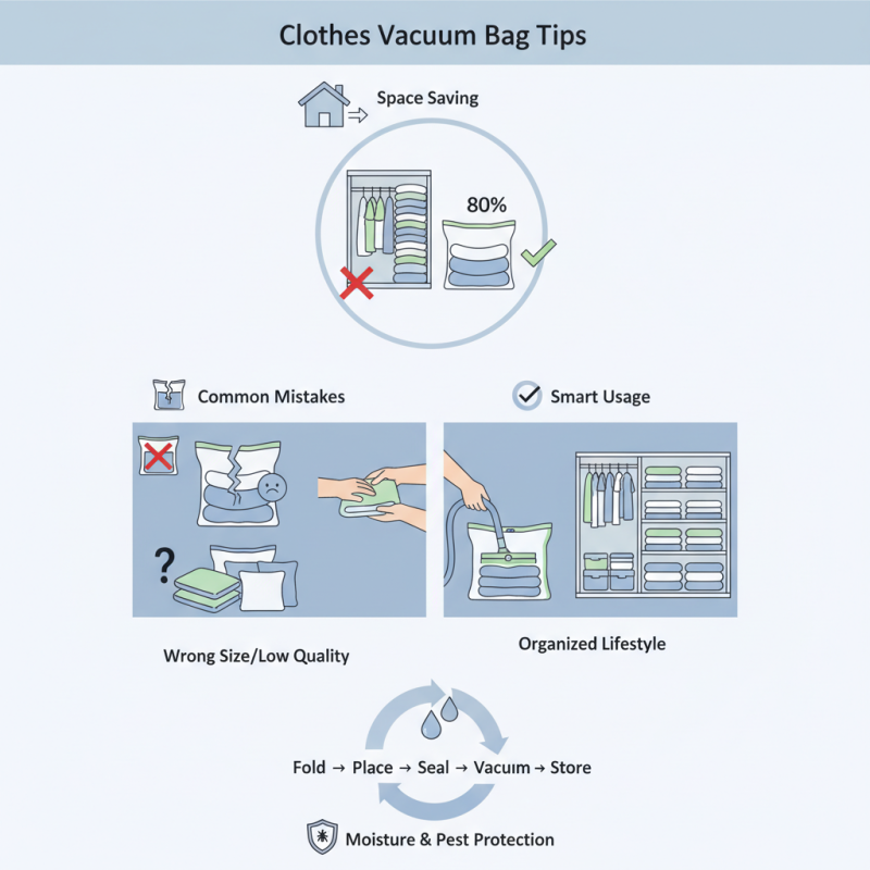 Clothes Vacuum Bag Tips for Space Saving and Organization?