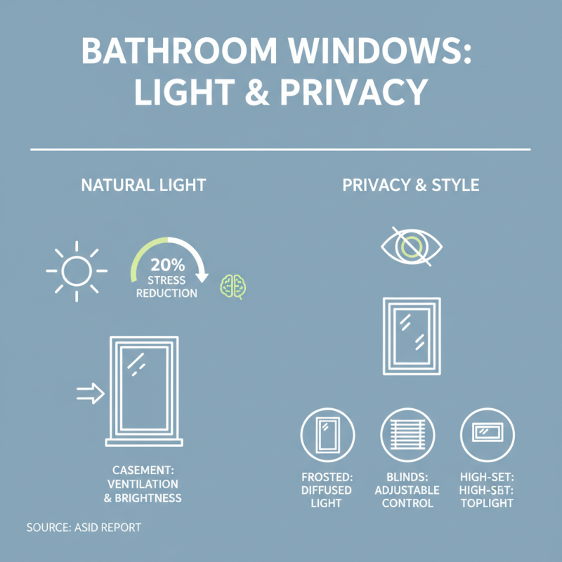 Best Bathroom Window Ideas for Natural Light and Privacy?