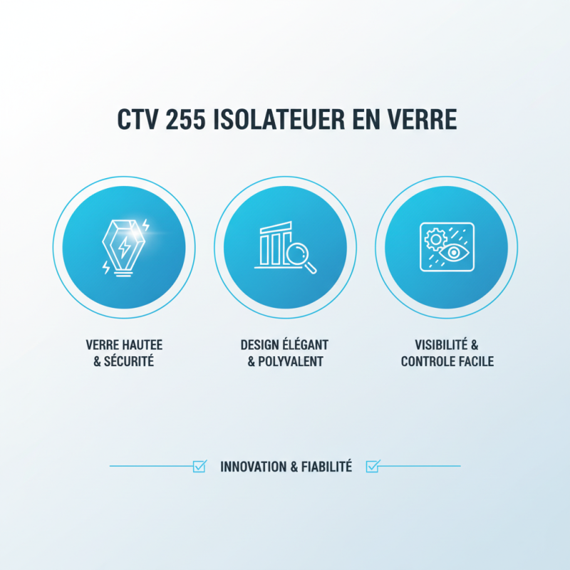 Why Choose Ctv 255 Isolator En Verre for Your Next Project?