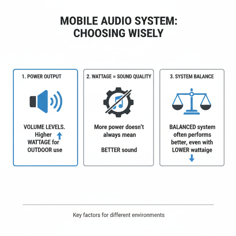 How to Choose the Best Mobile Audio System for Your Needs?