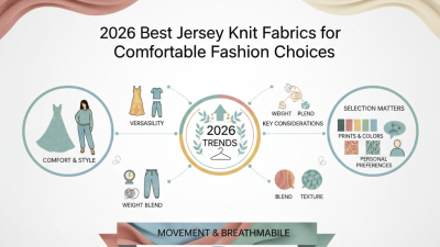 2026 Best Jersey Knit Fabrics for Comfortable Fashion Choices?