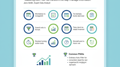 10 Auto Filter Tips to Enhance Your Data Management Skills?