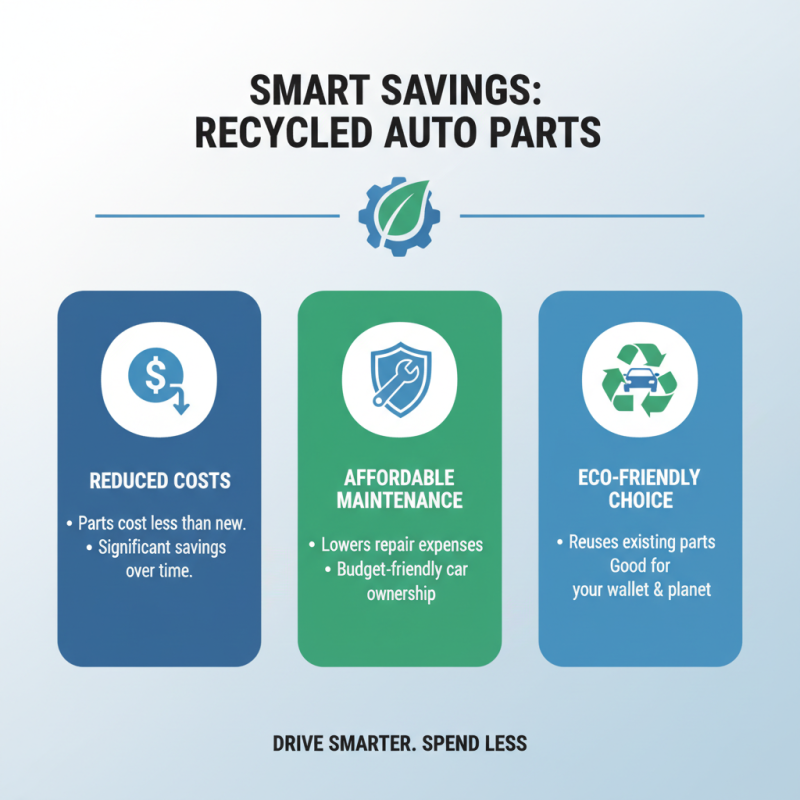 The Benefits of Auto Recycling Parts for Sustainable Driving?
