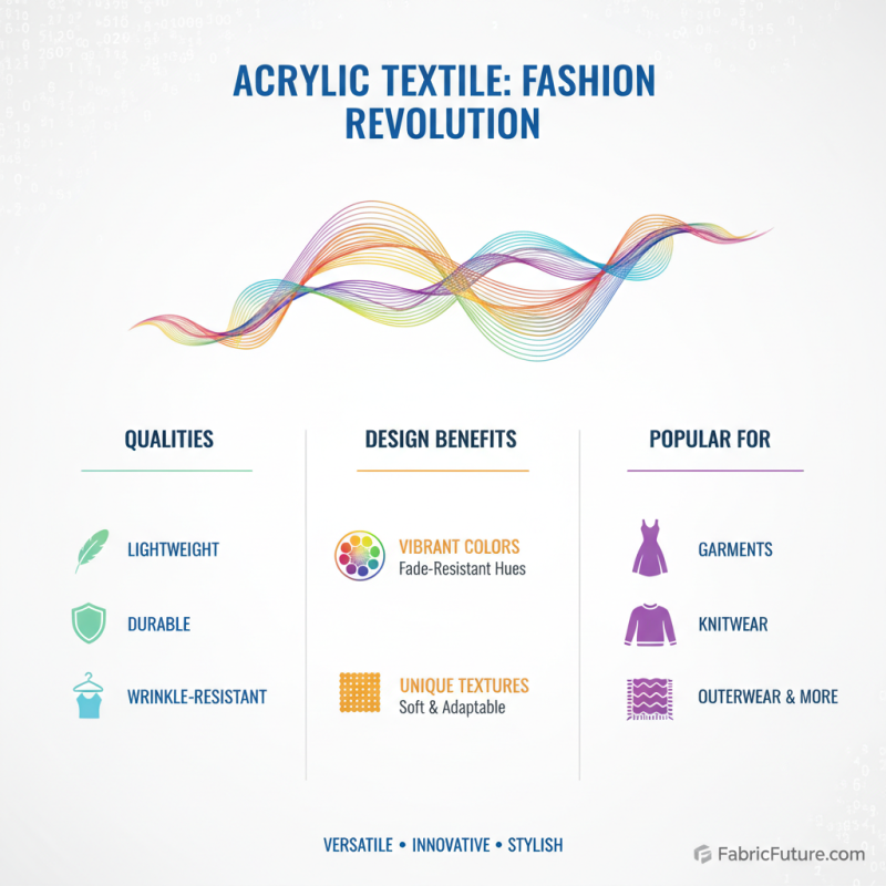 How to Use Acrylic Textile in Fashion and Home Decor?