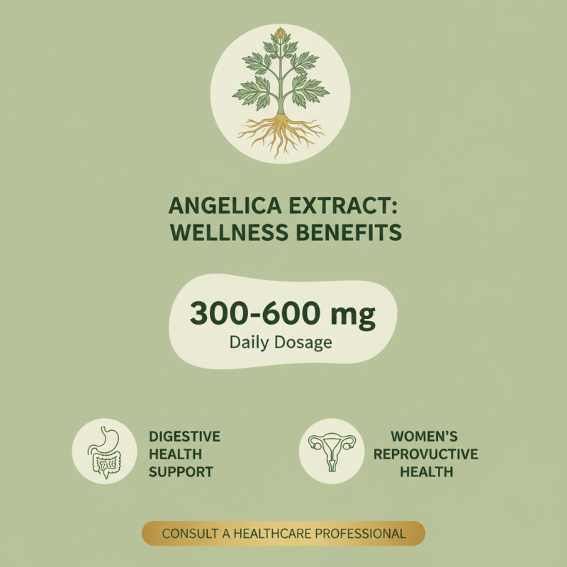 How to Use Angelica Extract for Health Benefits?