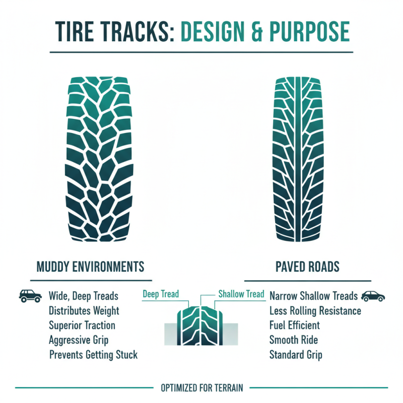 What are the Different Types of Tire Tracks and Their Uses?