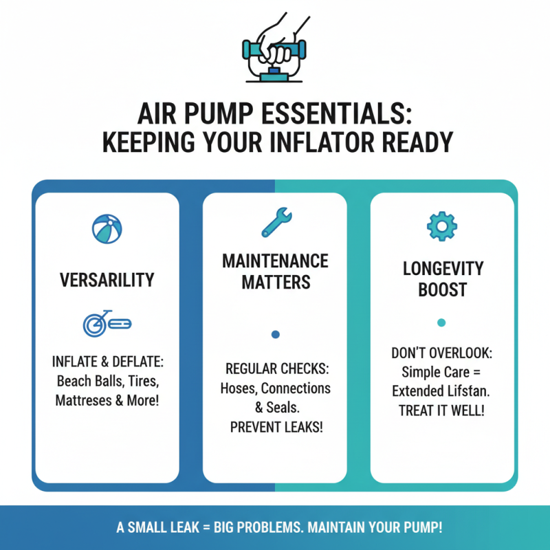 Why Are Air Pumps Essential for Inflate and Deflate Everyday Items?