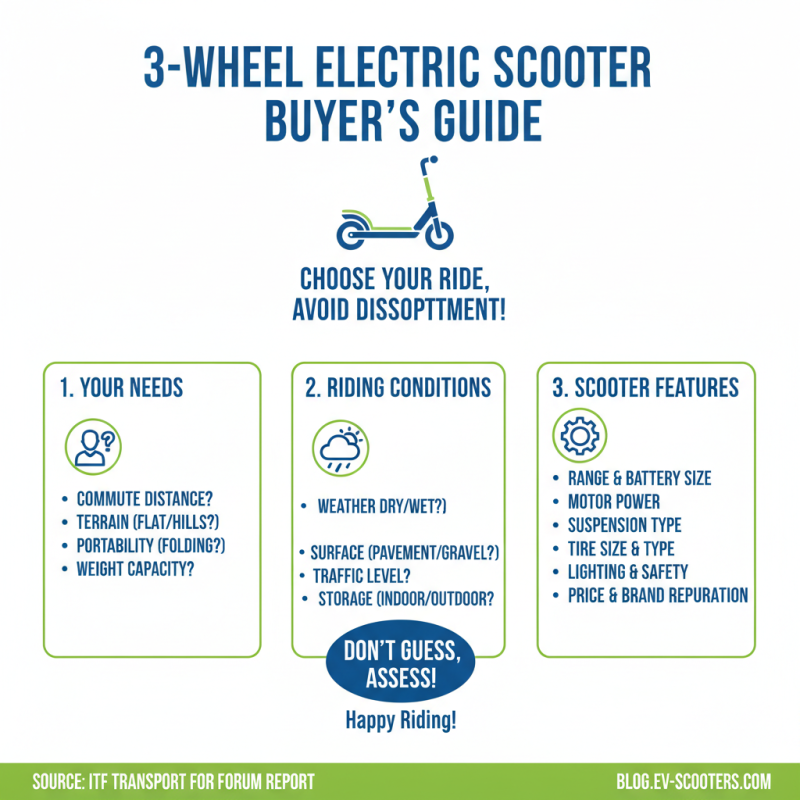 How to Choose the Best Electric Scooter 3 Wheels for You?