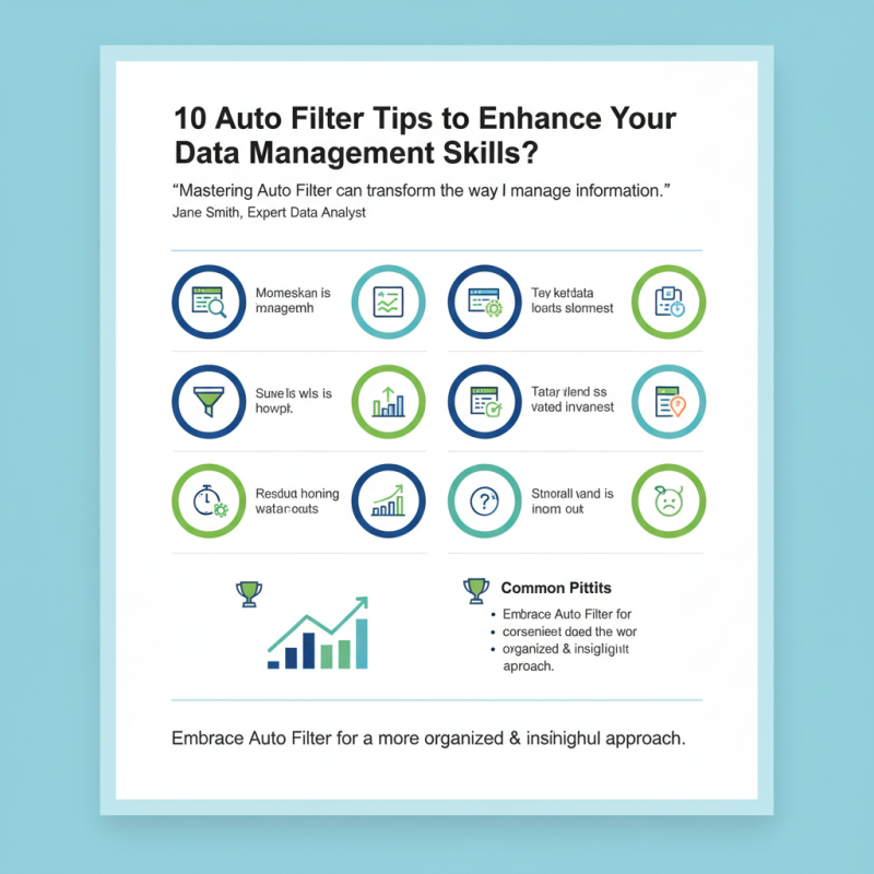 10 Auto Filter Tips to Enhance Your Data Management Skills?