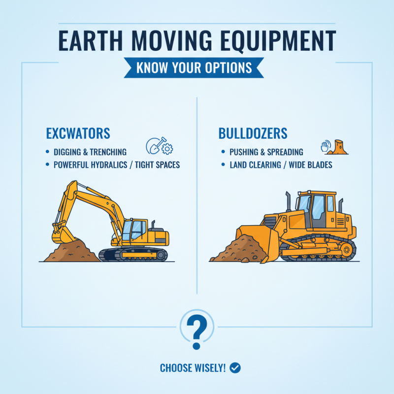 How to Choose the Right Earth Moving Equipment for Your Project?