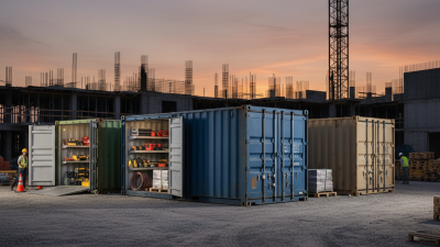 How to Choose the Best Construction Storage Containers for Your Project?