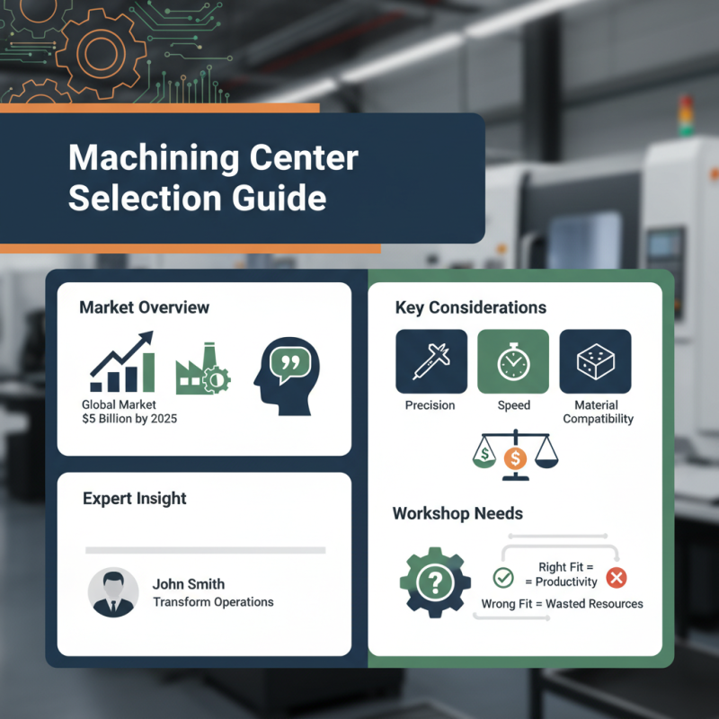 How to Choose the Right Machining Center for Your Workshop?