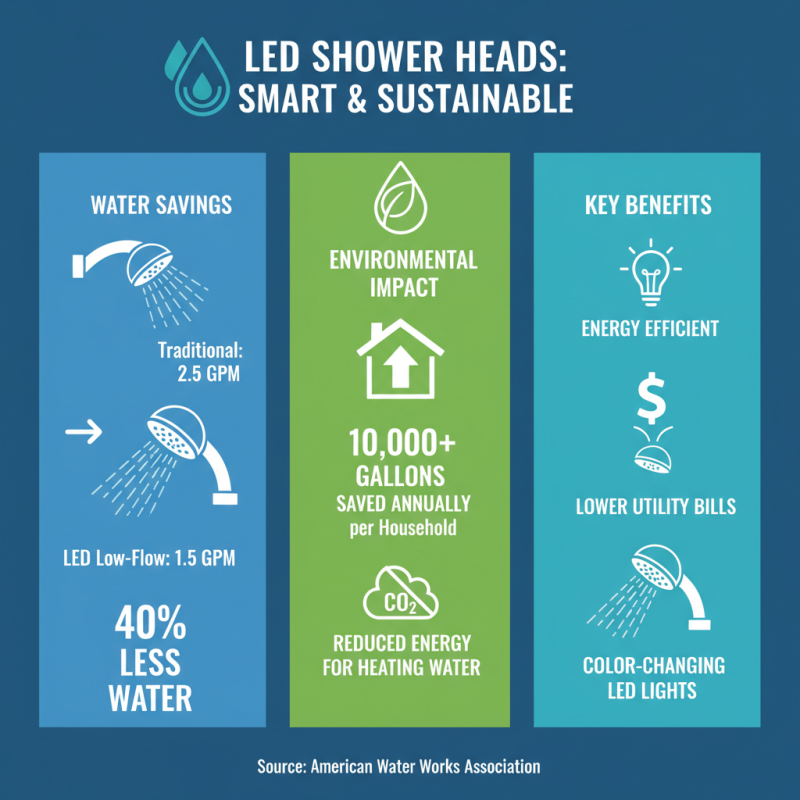 Why Choose a Led Shower Head for Your Bathroom Upgrade?