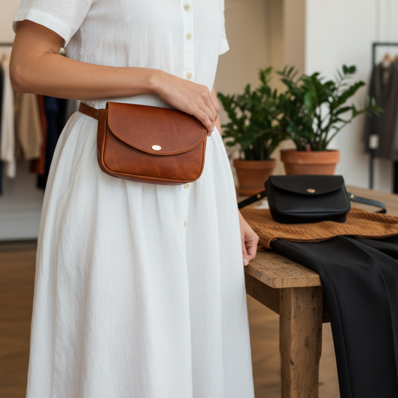 Why Choose a Real Leather Belt Bag for Your Style?