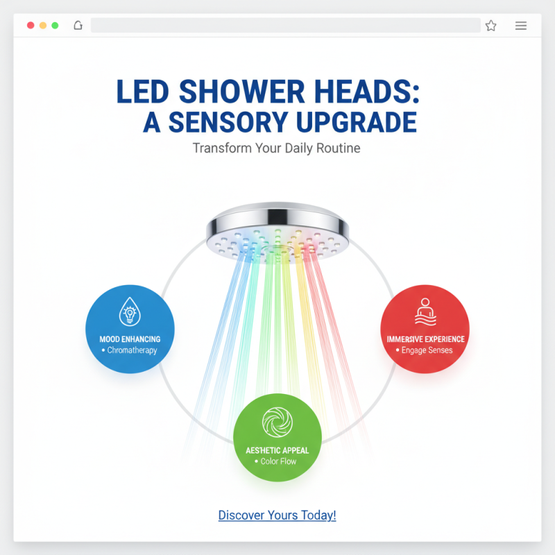 Why Choose a Led Shower Head for Your Bathroom Upgrade?