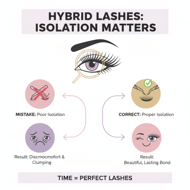 How to Apply Hybrid Set Lash for Stunning Results?