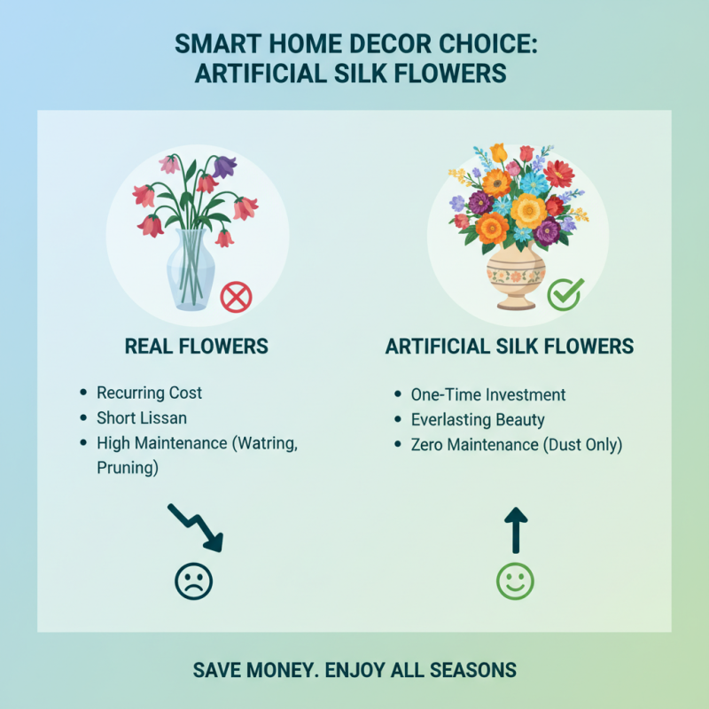 Why Choose Artificial Silk Flowers for Your Home Decor?