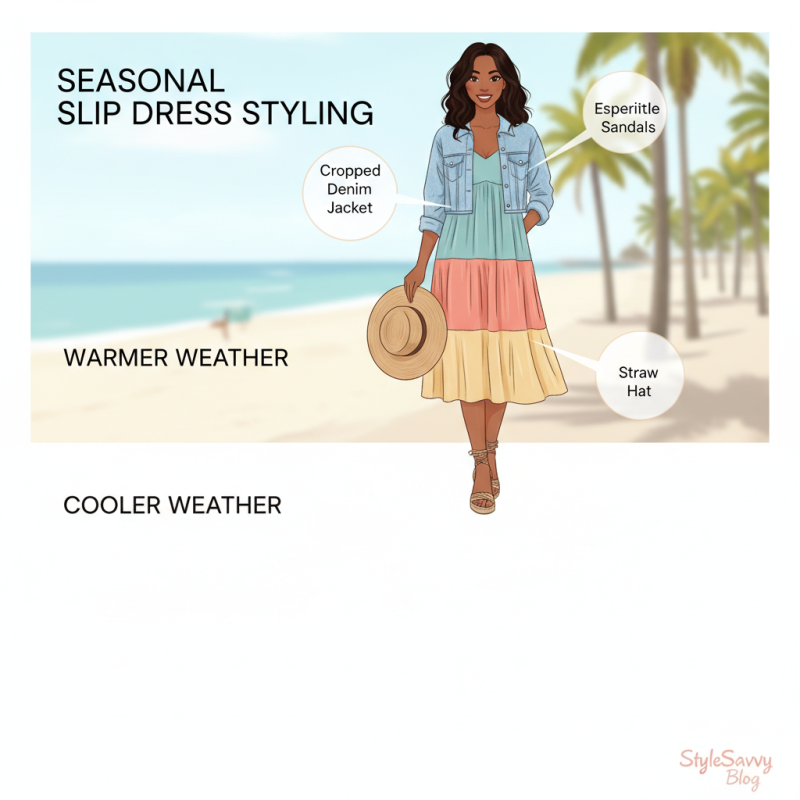 How to Style a Color Block Slip Dress for Every Occasion?