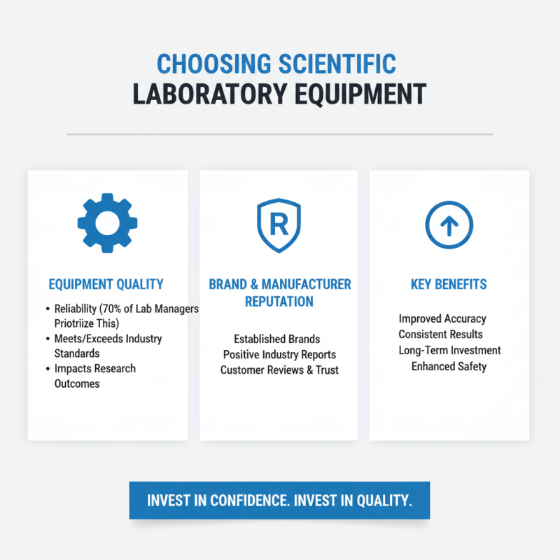 How to Choose the Right Scientific Laboratory Equipment for Your Needs?