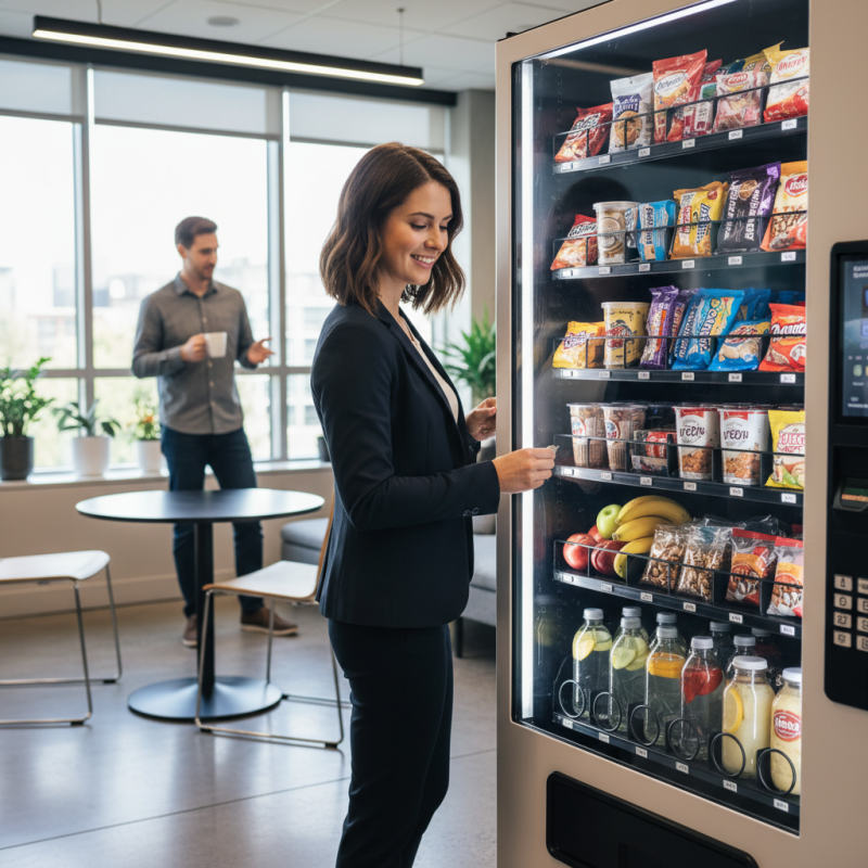 Why Are Snack Machines Popular in Offices and Public Spaces?