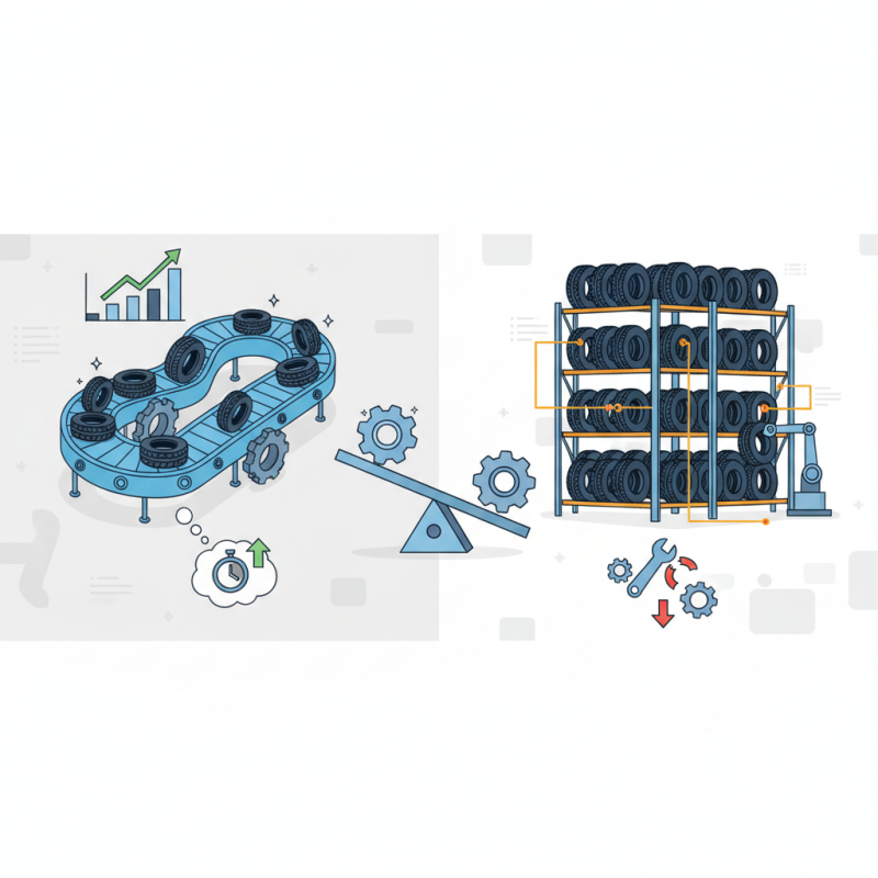 Best Tire Conveyor And Storage Line Solutions for Efficiency?