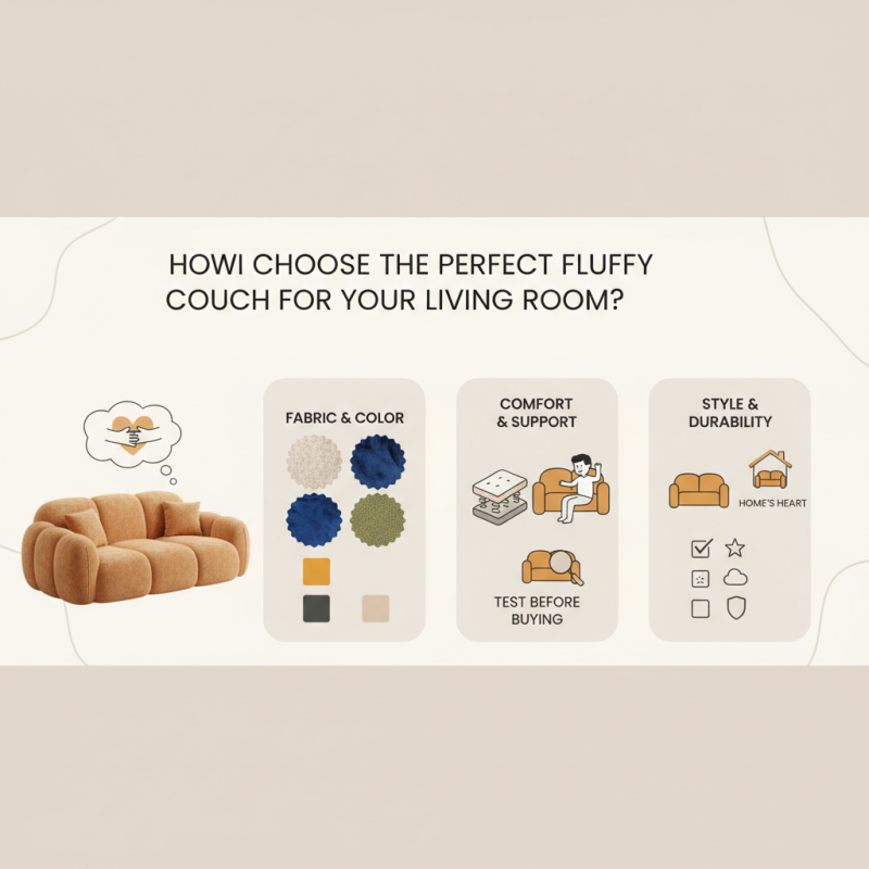 How to Choose the Perfect Fluffy Couch for Your Living Room?