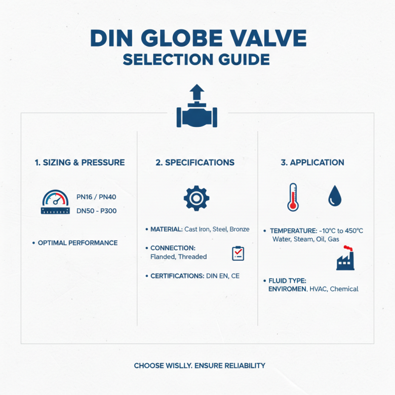 How to Choose the Right Din Globe Valves for Your Needs?