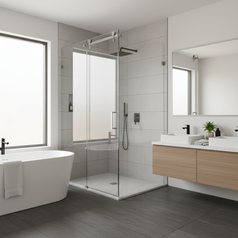 How to Choose the Right Sliding Shower Glass for Your Bathroom?