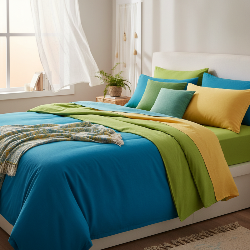 10 Best Coloured Sheets for a Vibrant Bedroom Makeover?